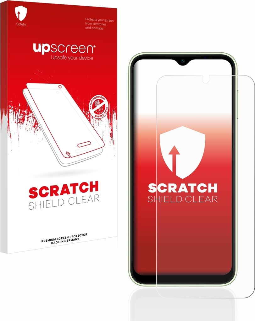 upscreen Schutzfolie für Samsung Galaxy A14 4G Displayschutz Displayschutzfolie Folie Klar Transparent
