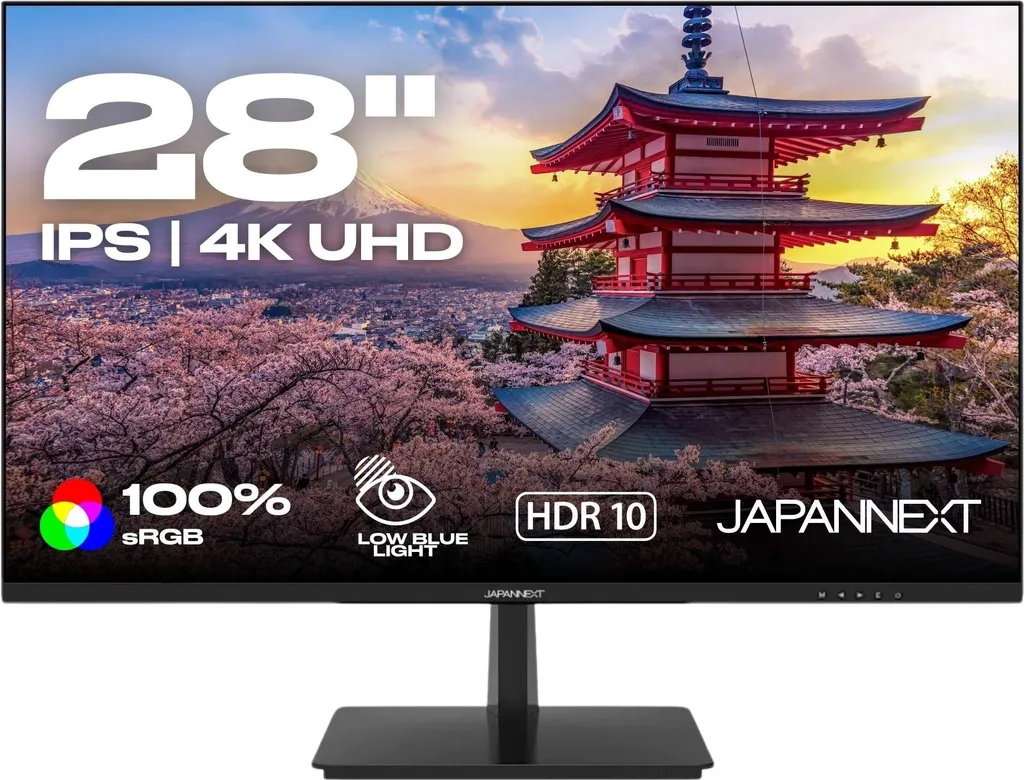 JAPANNEXT Monitor 28" IPS 4K UHD (3840x2160) JN-IPS2802UHDR