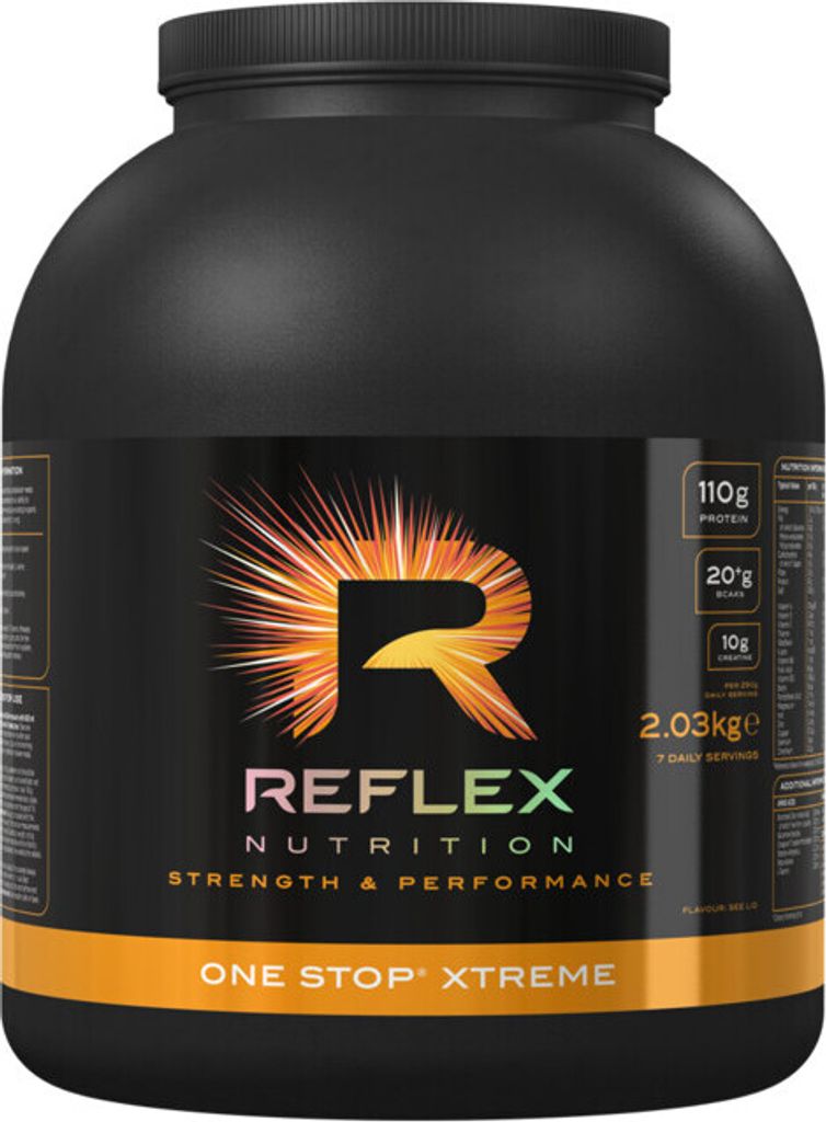 Reflex Nutrition One Stop Xtreme (2.03kg) Vanilla Ice Cream - Eiweiße - Protein-Mischung