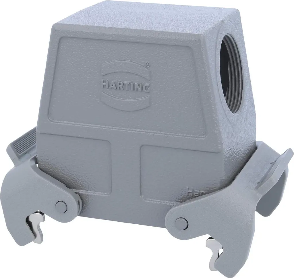 Connecteur industriel Han 32A Harting boîtier haut sortie latérale M32