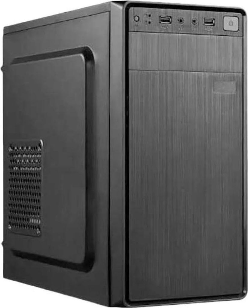 Approx APPC-301F – Schwarzes PC-Gehäuse (Micro-ATX/Mini-ITX) mit kompaktem 500-W-Netzteil und USB 3.0/2.0