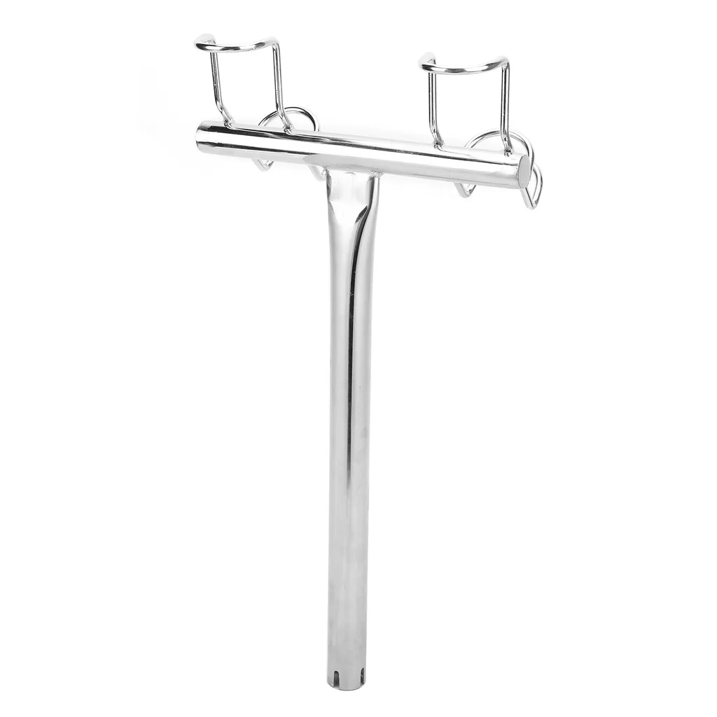 Support de canne à pêche orientable 2 voies haute résistance marine