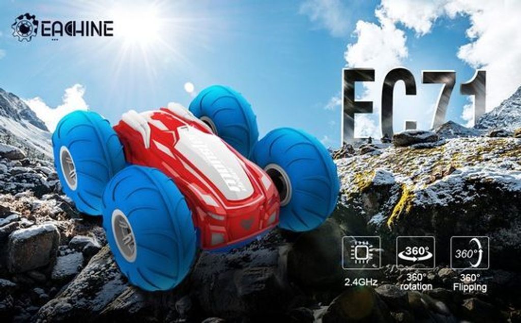Eachine EC71 RC-4WD Rallywagen mit 2 Batterien Produktbild 6