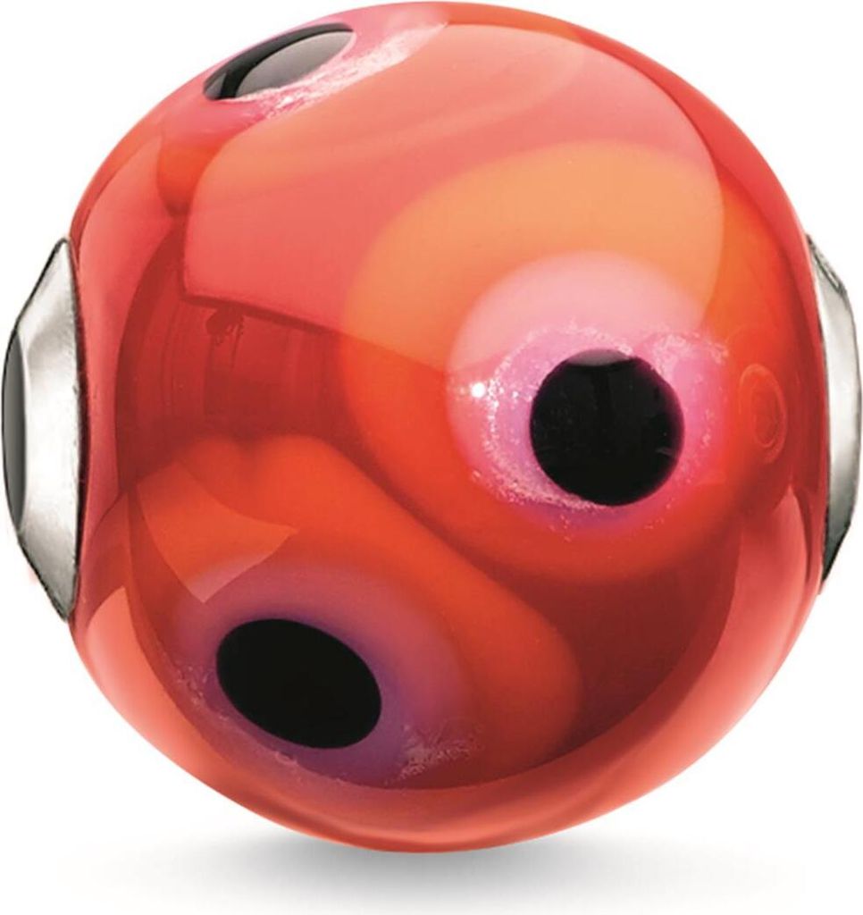 Thomas Sabo Karma Bead K0284-017-10 rot, schwarz, pink, Produktbild 