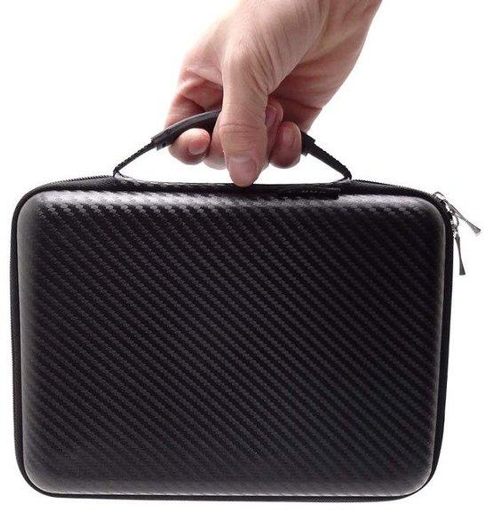 Elektronik Reisekoffer - Universal Kabel Organizer Tas - Für Festplatte, Organizer für SD-Karte, Speicherkarten, Ladestation usw. - Ohne Speicher...