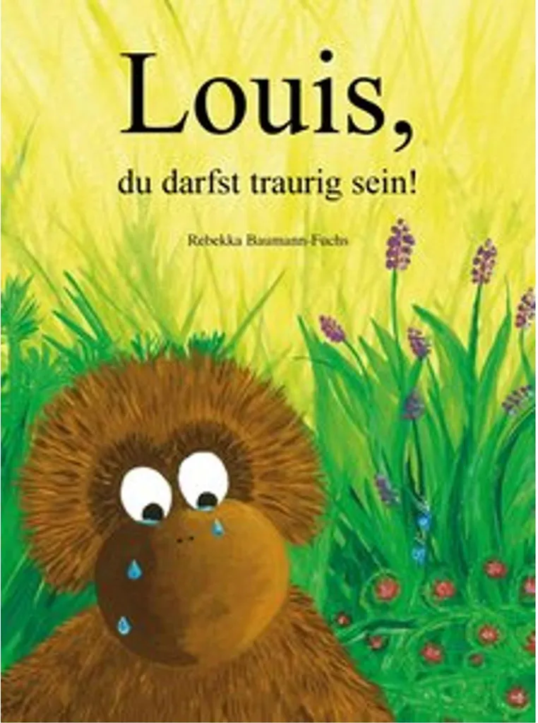 Album pédagogique Louis et la gestion du chagrin pour jeunes lecteurs