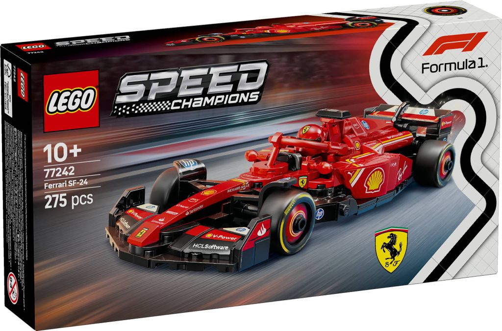 LEGO® Speed Champions Ferrari SF-24 F1® Rennauto 77242 Immagine del prodotto 