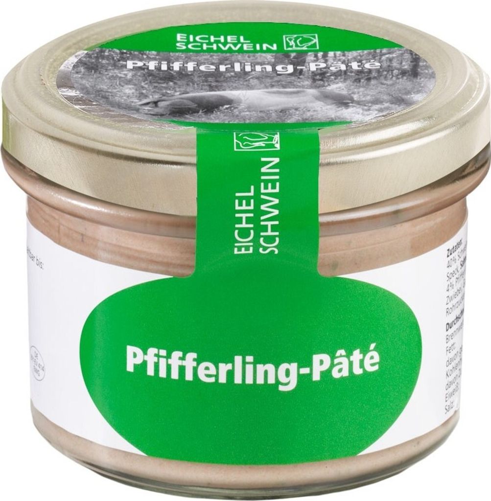 Eichelschwein Pfifferling Paté