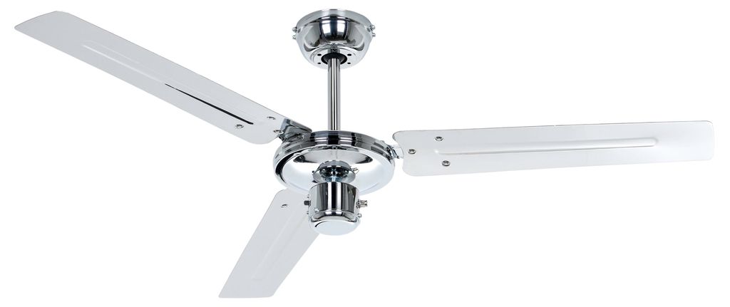 Ventilatore da soffitto con catena Tristar-Z Cromo 122 cm Immagine del prodotto 