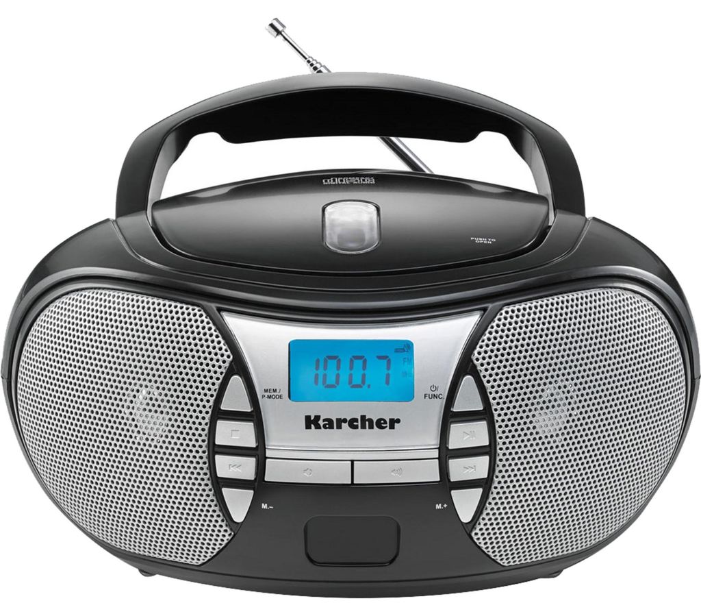 Karcher RR 5025-B tragbares CD Radio (CD-Player, UKW Radio, Produktbild 