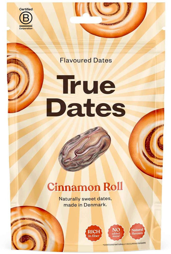 True Dates Cinnamon Roll 100g Produktbild 