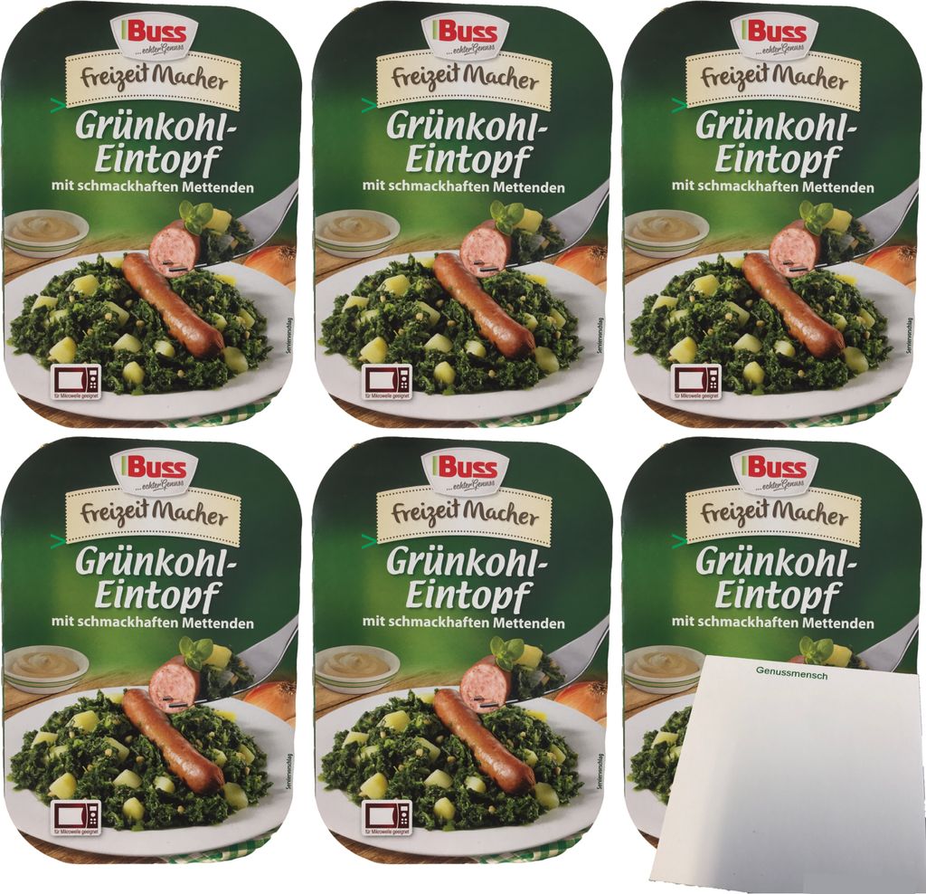 Buss Freizeitmacher Grünkohleintopf 6er Pack | Kaufland.de