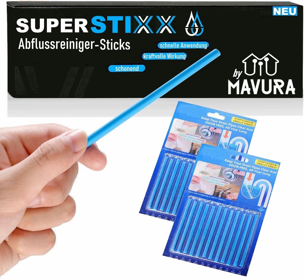 Superstixx Čistič Potrubí Čistič Potrubí Bez Tyčinek - Obrázek produktu
