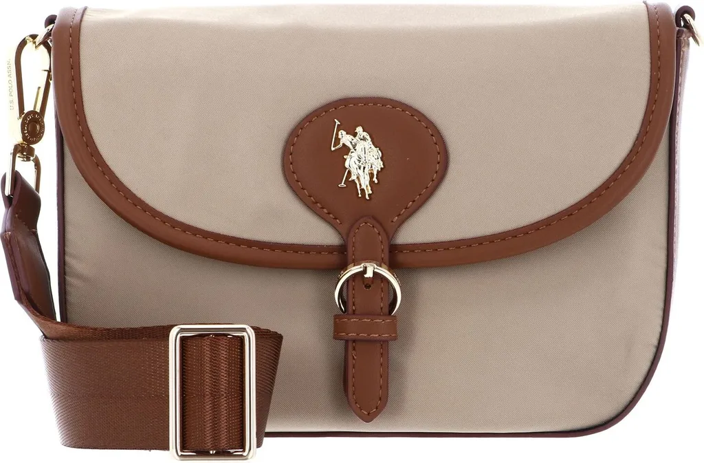 U.S. POLO ASSN. Houston Crossbody Bag Natural | Borsa a Tracolla Donna