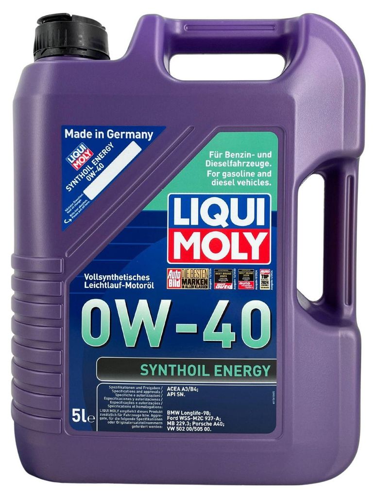 Liqui Moly Synthoil Energy 0W-40 5 Liter (1361) Produktbild 