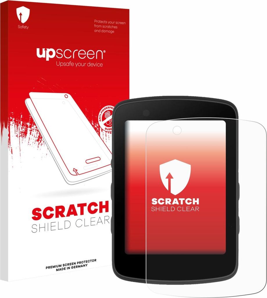 upscreen Schutzfolie für Bryton Rider 550 Displayschutz Displayschutzfolie Folie Klar Transparent