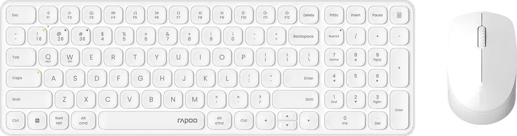 Ensemble Bureau sans Fil Rapoo 9310M pour Télétravail et Multimédia