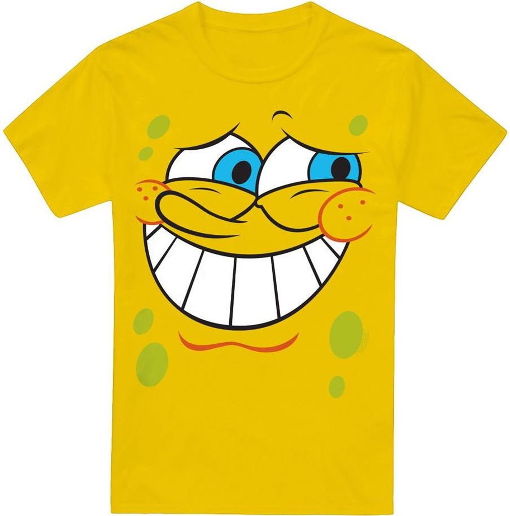 SpongeBob SquarePants - "Guilty" T-Shirt für Herren TV6584 (L) (Gelb)
