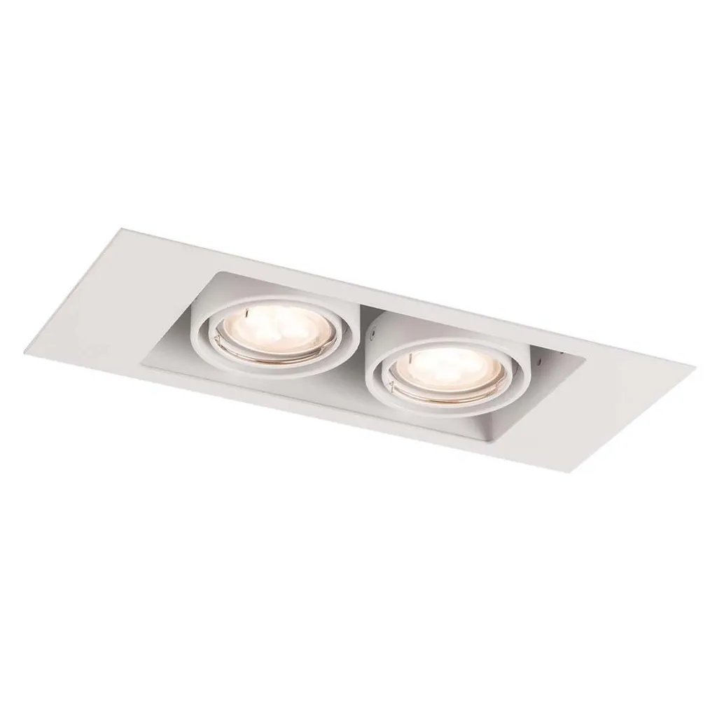 Spot encastré orientable blanc EBINO 7316 : fini les zones d'ombre !