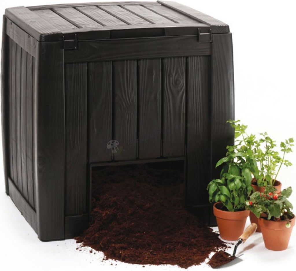 Composteur Deco Keter 340L Composteur avec socle marron Image du produit 