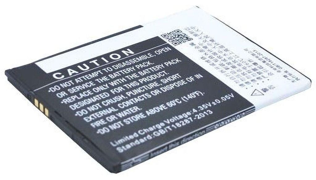 Akku für Zopo ZP998 Li-Pol 3,8 Volt 2700 mAh schwarz. Produktbild 