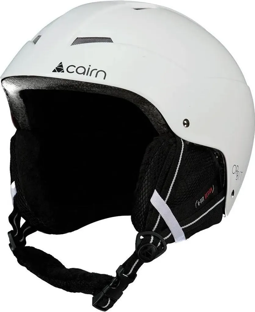 Casque Cairn Orbit pour Ski de Piste - Taille 57-58 cm Blanc Brillant