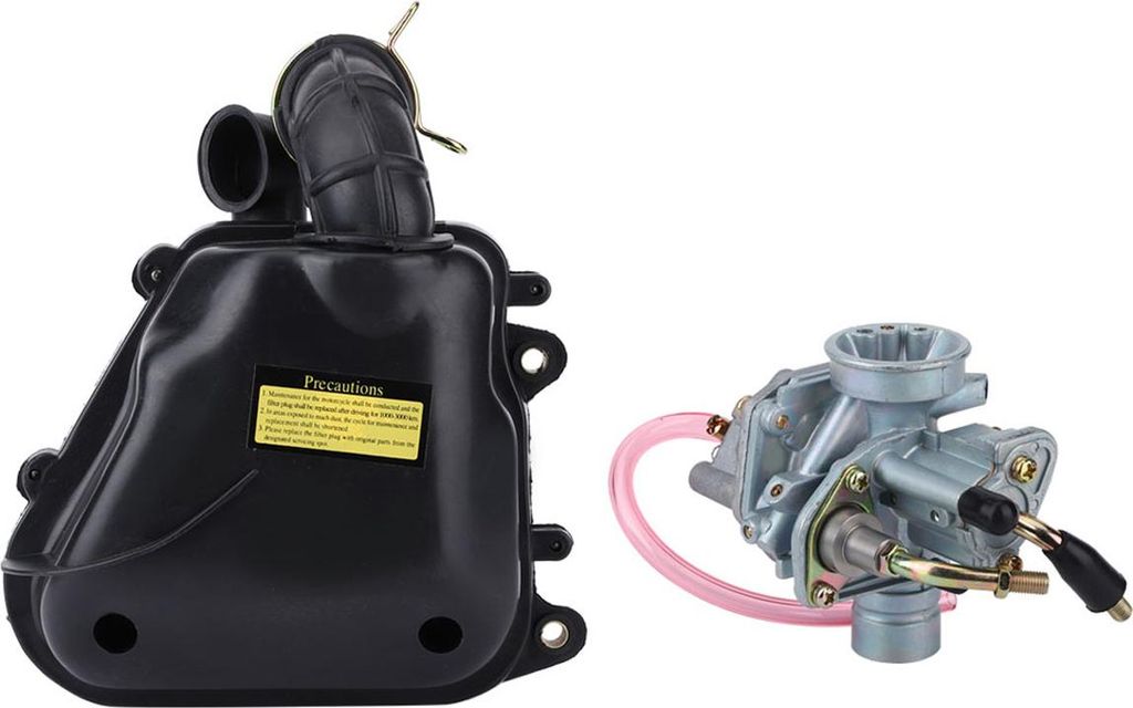 Vergaser mit Luftfilterkasten-Montagegehäuse passend für Polaris Predator 90, manueller Choke, 90 cc