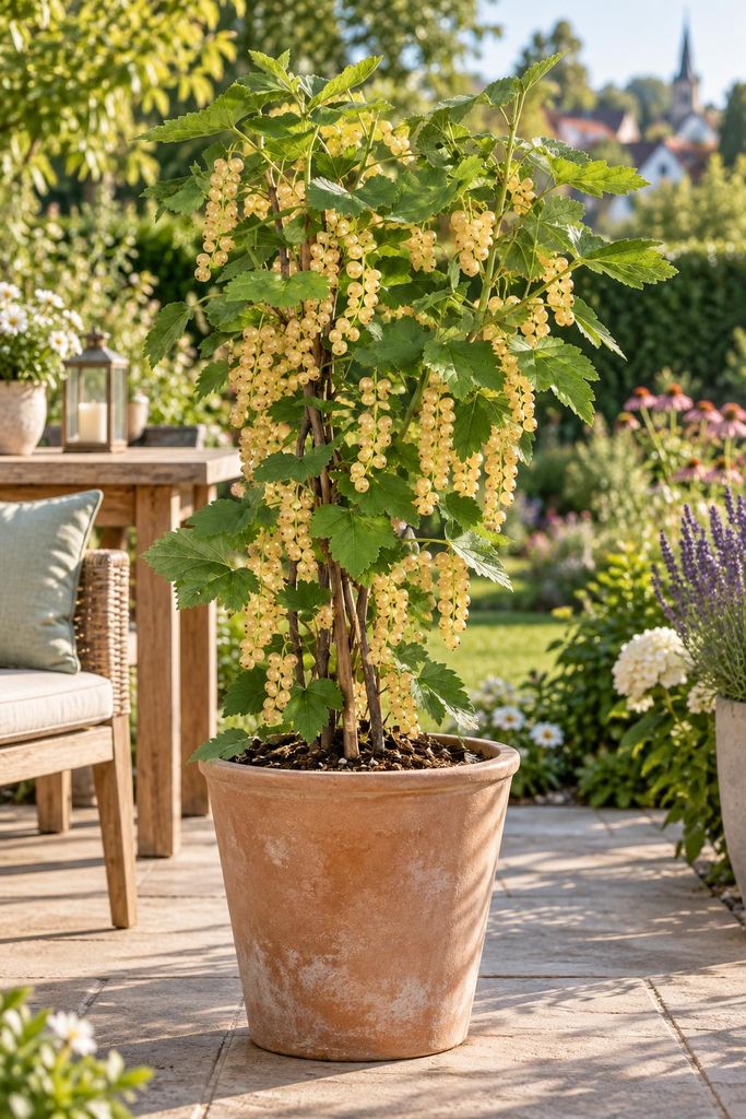 Witte frambozenstruik 'Witte Hollander', 30–35 cm – *Ribes Productafbeelding 