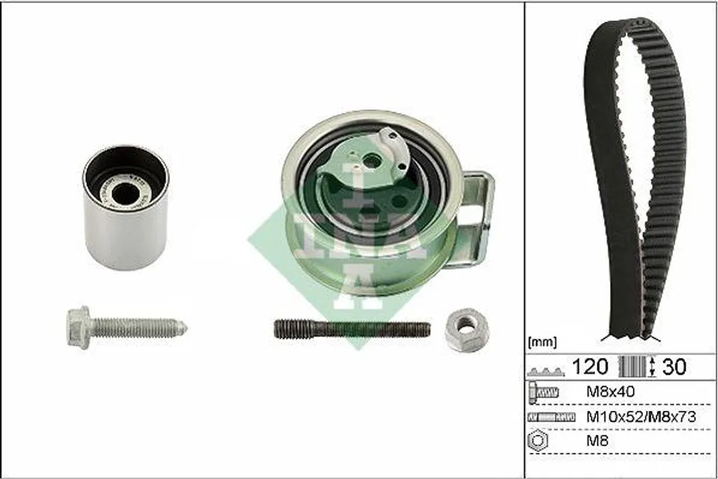 Kit de courroie dentée pour entretien moteur VW Golf 4, Lupo et Arosa