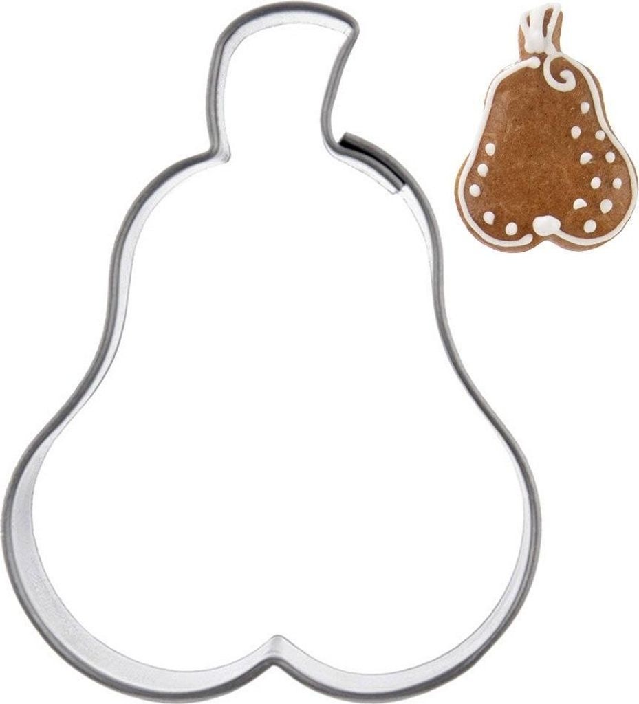 Ausstechform Stahl Birne 4,5 cm