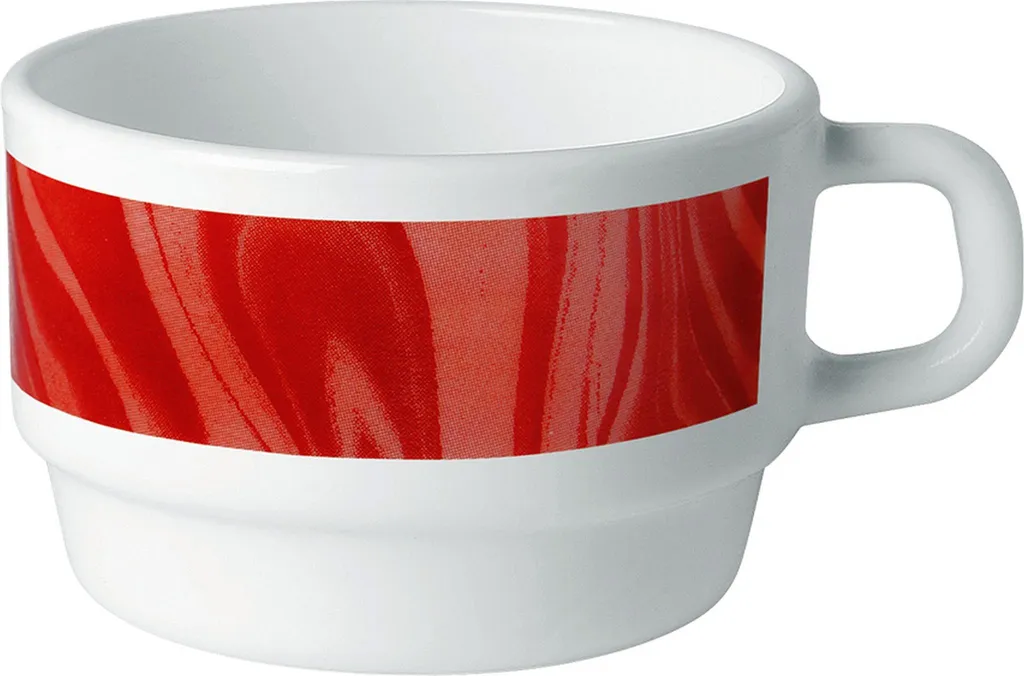 Tazza Caffè 220ml Bormioli Careware Rossa | Resistenza Termica Superiore