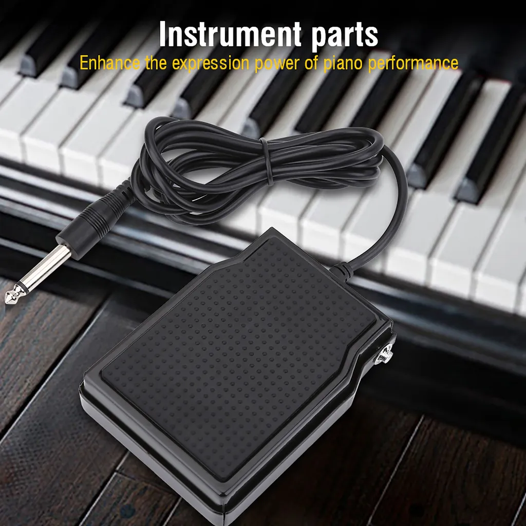 Pedale Sustain Professionale per Tastiera e Piano Digitale | Damper Universale