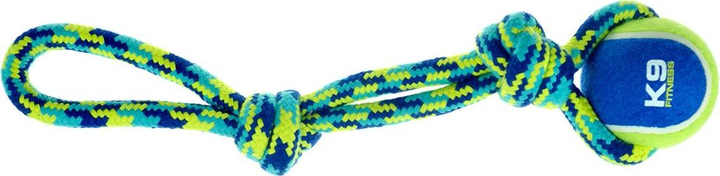 Zeus K9 Zugseil mit 2 Knoten + Ball