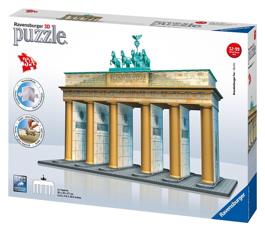 Ravensburger 12551, 324 kusov, Budovy, 12 rok / roky Obrázok produktu 