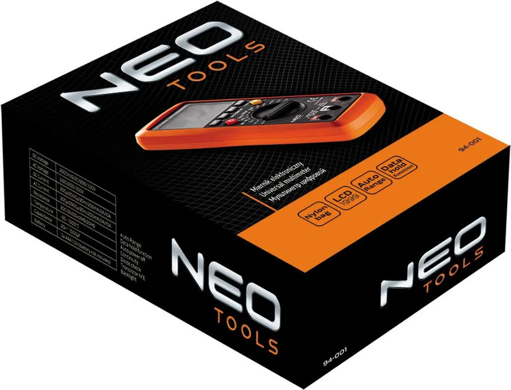 NEO TOOLS Compteur électronique universel mesure précise haute qualité - 3