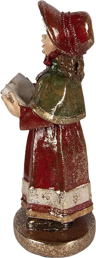 Crèche de Noël pour Centre de Table - Figurine Rouge Clayre & Eef - 9