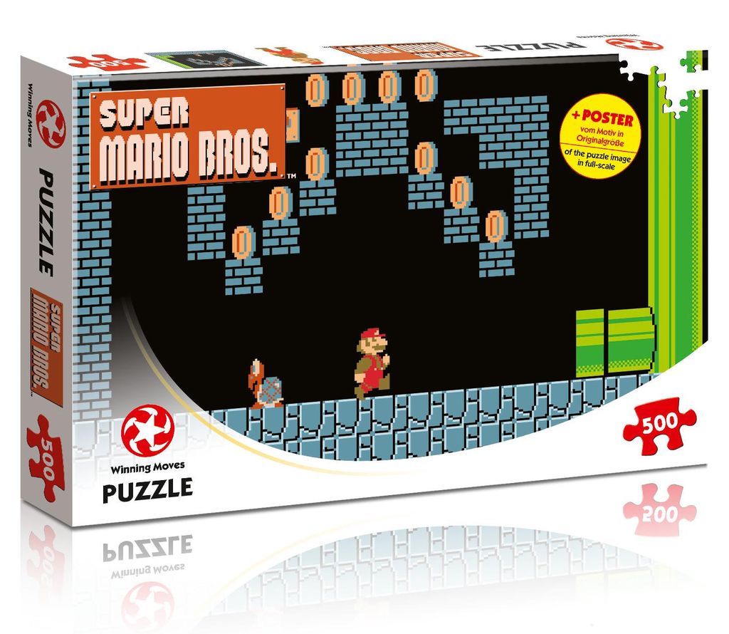 Puzzle Super Mario Bros - Underground Adventures 500 Teile Produktbild 