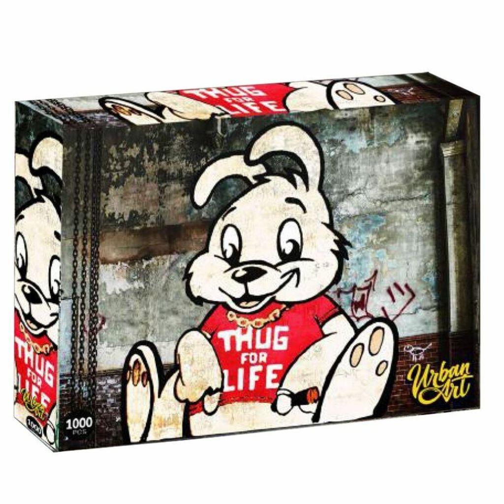 Puzzle Urban Art Thug for life 1000 Teile