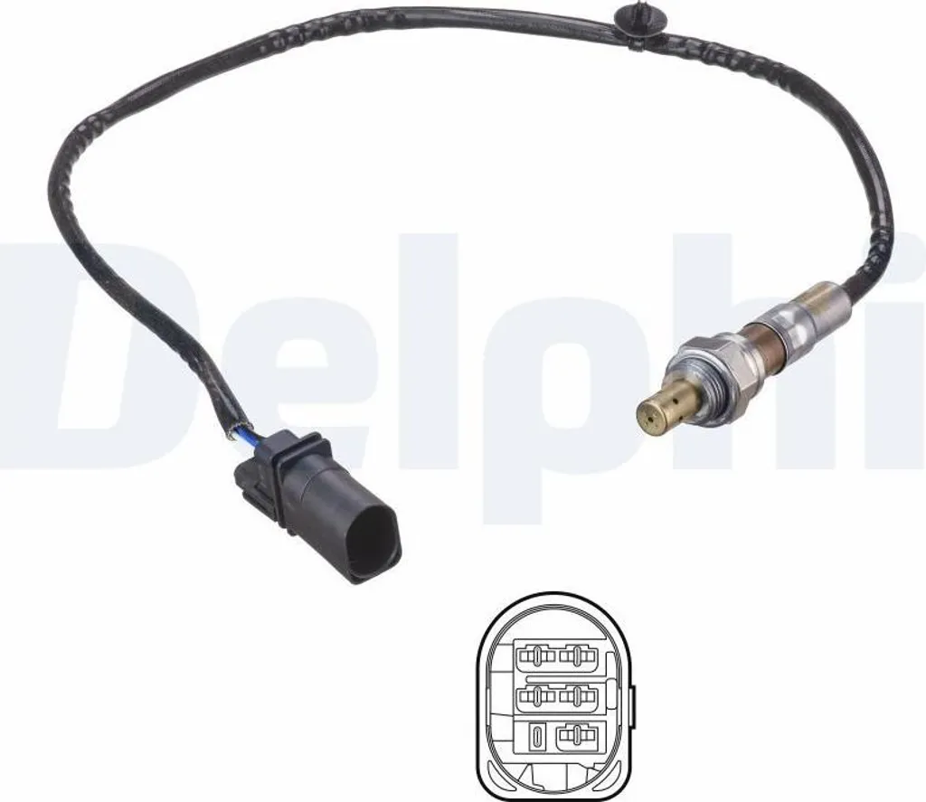 Sonde lambda anti-pollution pour Fiat Doblo 1.4 de 2004 à 2010