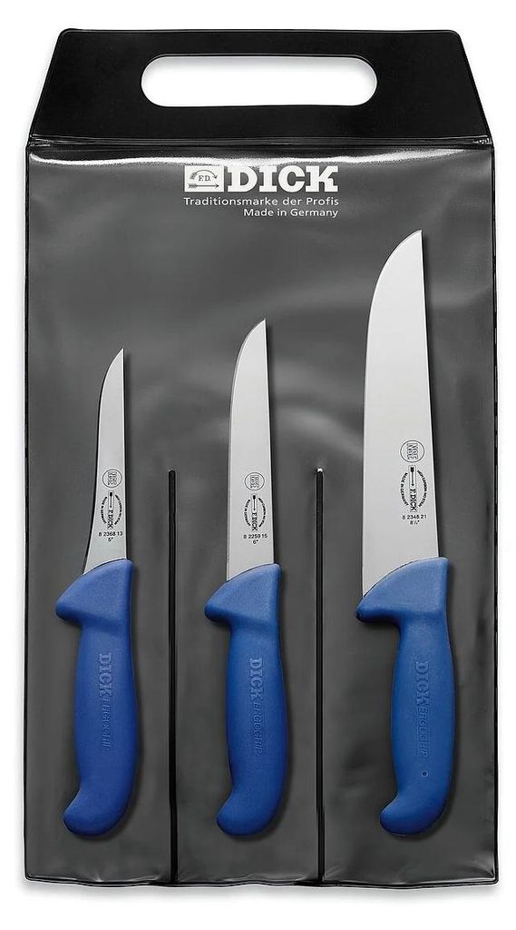 Couteau à écorcer de 15 cm, couleur bleue Image du produit 