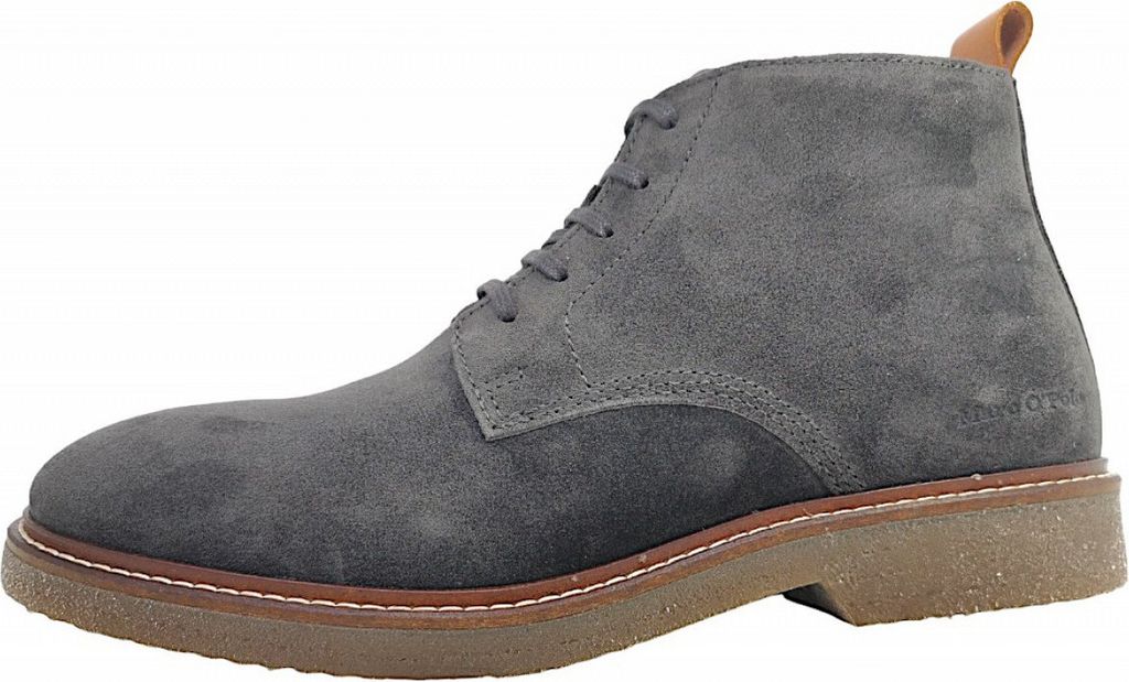 Marc O\'Polo Lace up Bootie Herren Stiefel in Grau, Größe