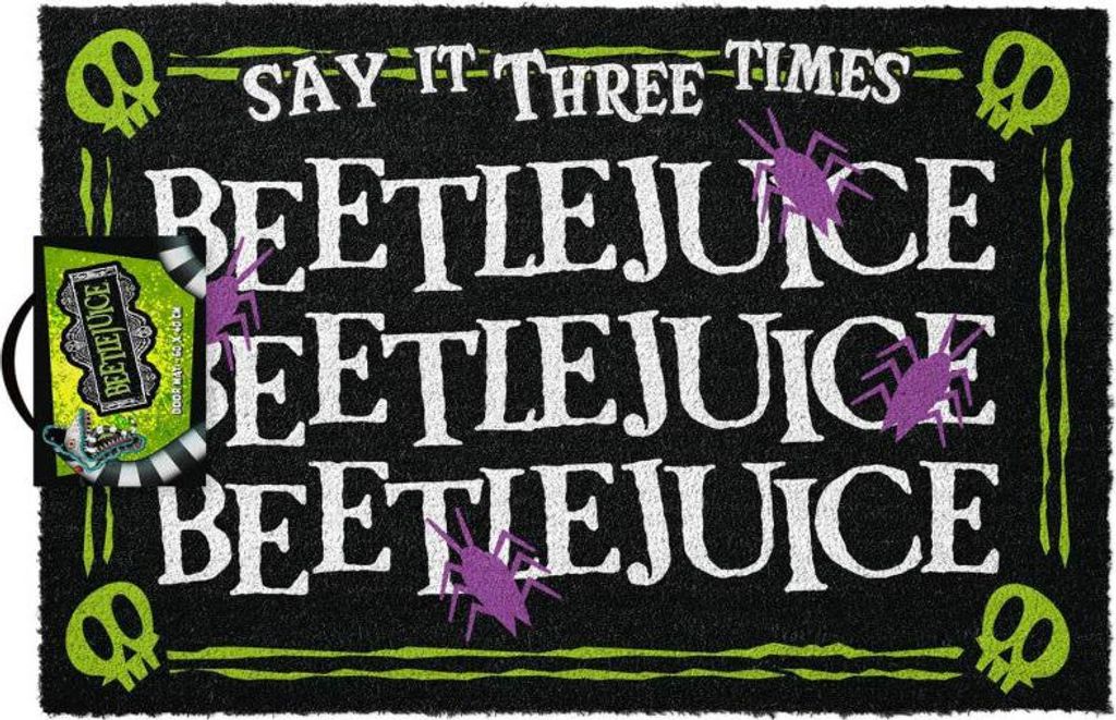 Wycieraczka Beetlejuice - Say It Three Times Zdjęcie produktu 