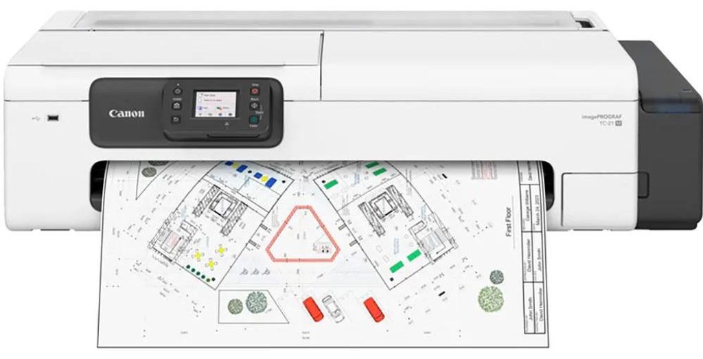 Canon imagePROGRAF TC-21M Großformatdrucker WLAN Tintenstrahl Farbe 2400 x 1200 DPI A1 (594 x 841 mm) Ethernet/LAN