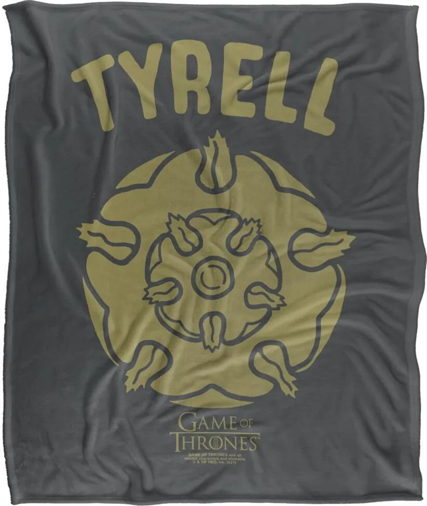 Couverture Game Of Thrones Blason Tyrell Grand Plaid Chaud Canapé