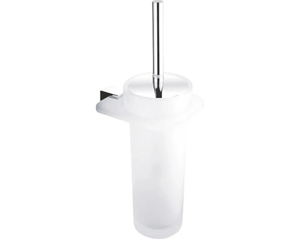 Brosse WC Nimco Kibo Chrome Ki X3-94W-26 : Hygiène Totale sans Rouille