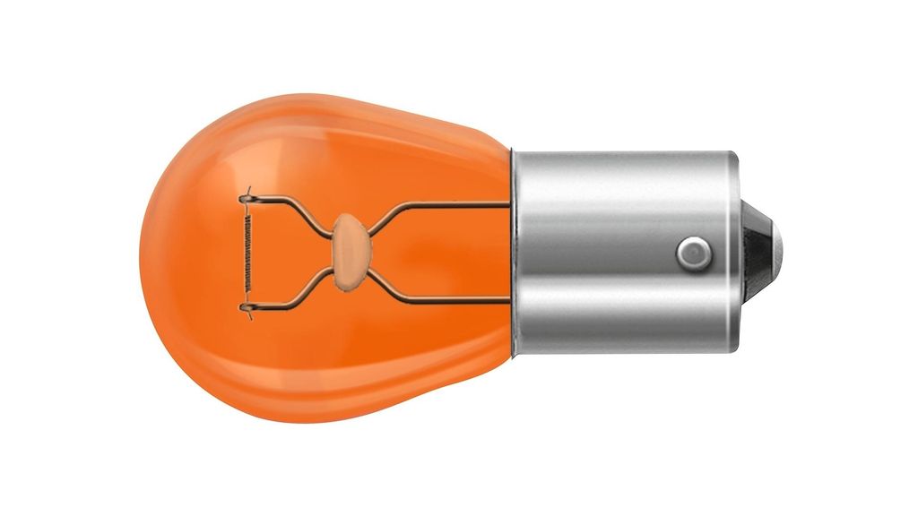 orange Osram Blinkerlampe PY21W BAU15s 7507 Produktbild 