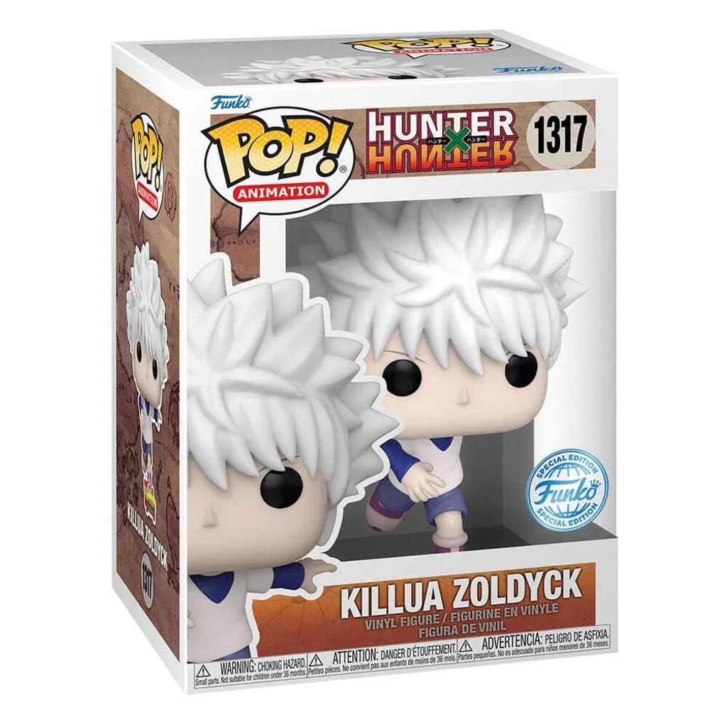 Décoration Bureau Killua Zoldyck Funko Pop 1317 Hunter x Hunter Vinyle