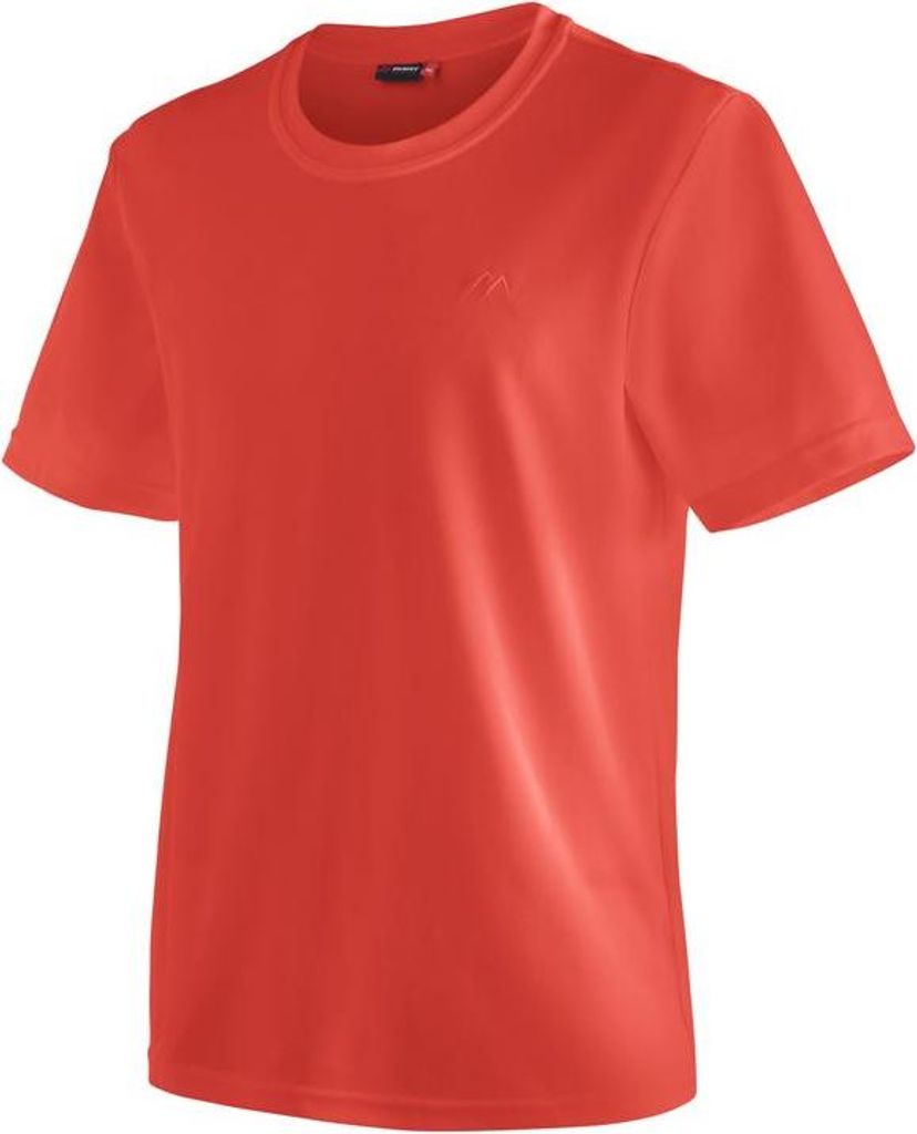 Maier Sports Herren T-Shirt Walter 3000008 paprika flame : XL : paprika-flame Farbe: paprika-flame Größe: XL