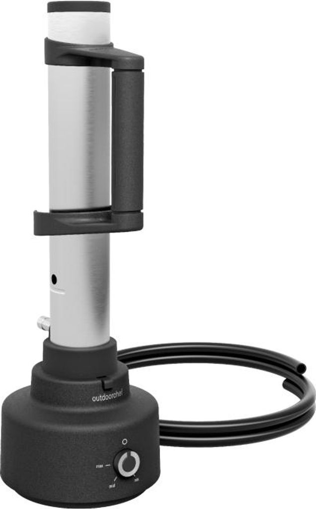 OUTDOORCHEF 18.491.52, Kaltrauchanlage, Schwarz, Silber, Produktbild 