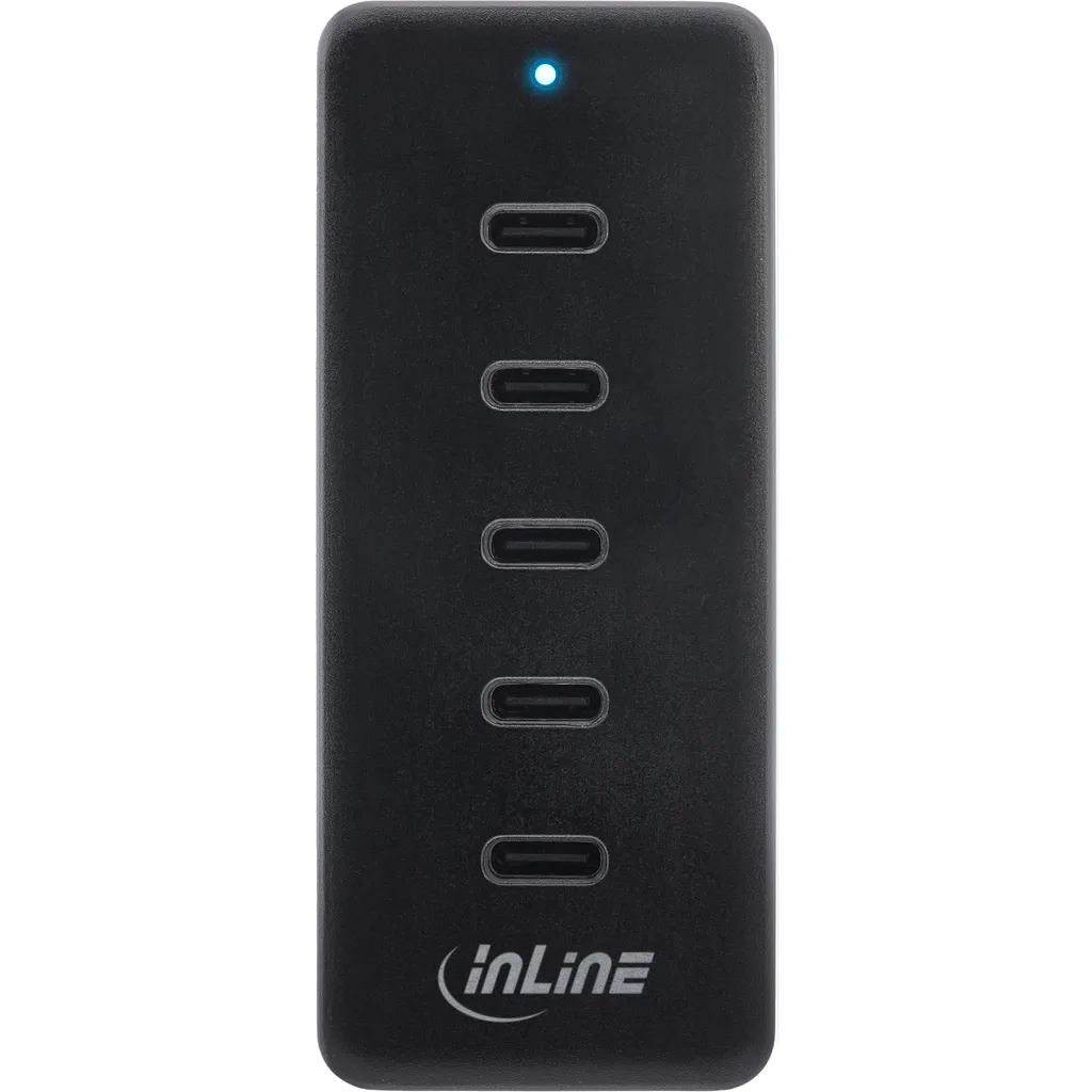 Chargeur Multi-Ports USB-C 100W InLine PowerHub avec Extension Intégrée